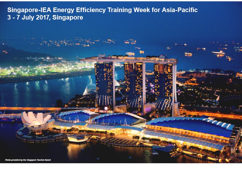 Singapore-IEA Energy Efficiency Training Week for Asia-Pacific
