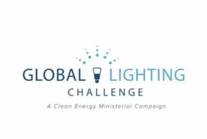 Screenshot of the U4E October 2021 newsletter featuring updates on energy-efficient lighting and appliances, with highlights on COP26 events, news, and partnership logos. The design uses blue and green accents.